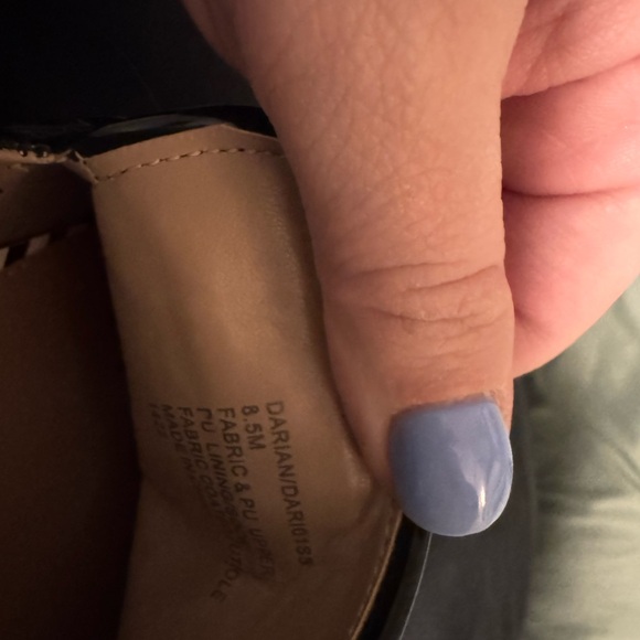 Betsey Johnson Black and White Pearl Embellished Loafers - Picture 5 of 6